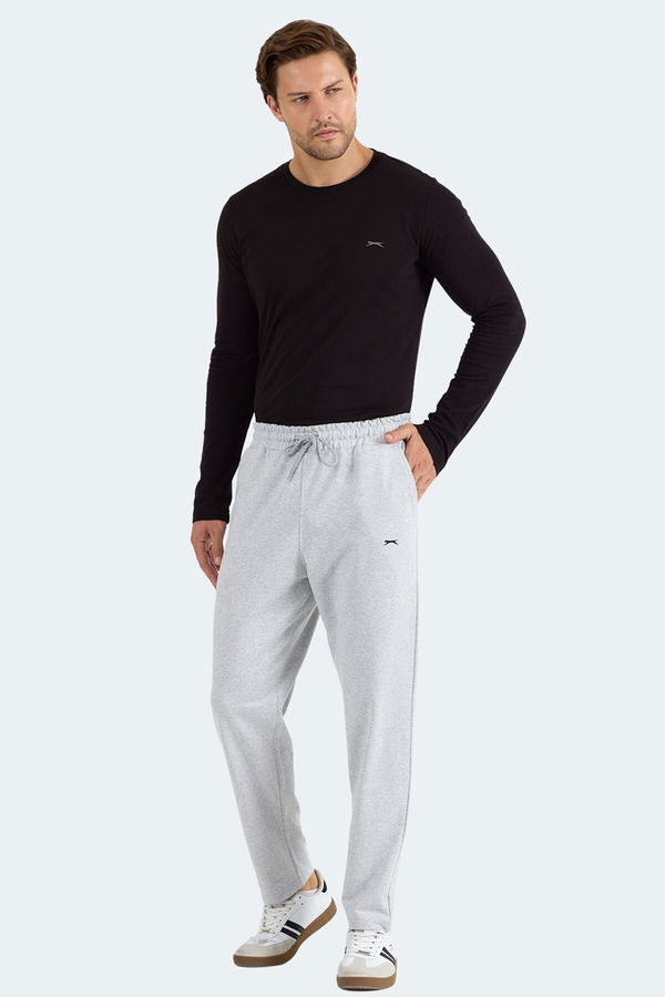 Slazenger MAKE Erkek Gri Eşofman Altı