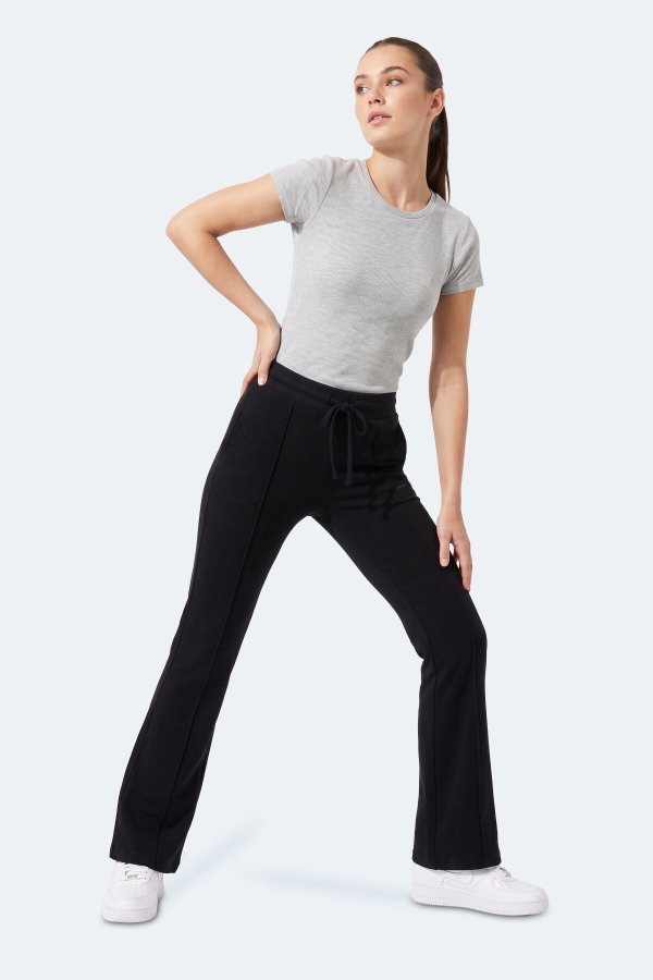 Slazenger MALENA Kadın Siyah Eşofman Altı