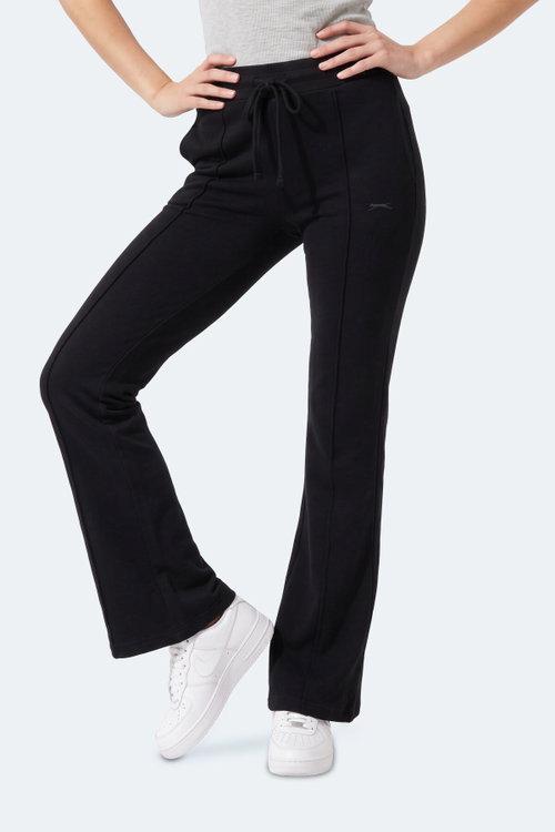 Slazenger MALENA Kadın Siyah Eşofman Altı