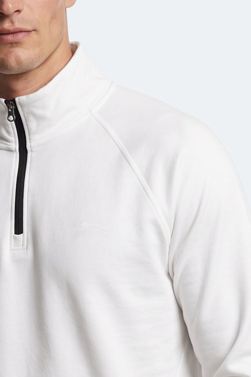 Slazenger MALIKA Erkek Ekru Sweatshırt