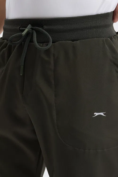 Slazenger MANUS Erkek Cepli Haki Eşofman Altı