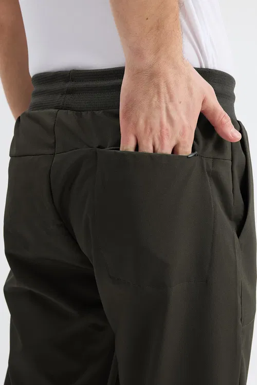 Slazenger MANUS Erkek Cepli Haki Eşofman Altı