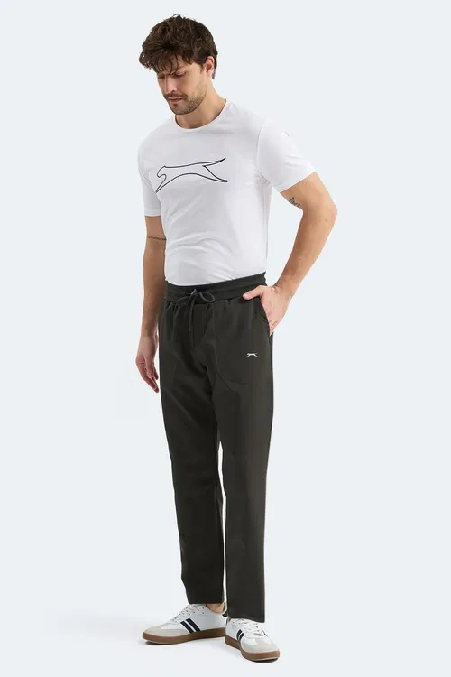 Slazenger MANUS Erkek Cepli Haki Eşofman Altı