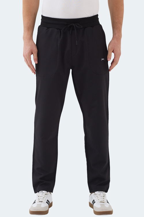 Slazenger MANUS Erkek Cepli Siyah Eşofman Altı