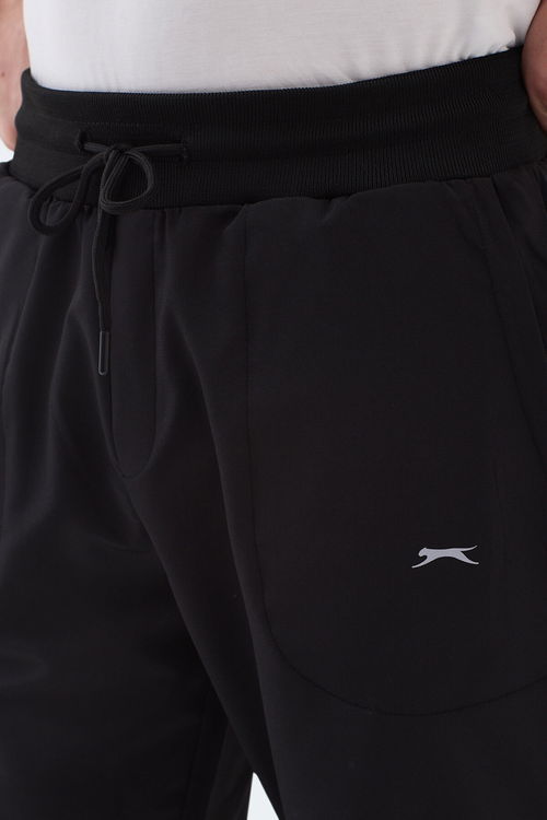 Slazenger MANUS Erkek Cepli Siyah Eşofman Altı