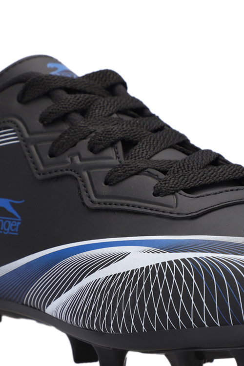 Slazenger MARCELL KRP IN Erkek Krampon Siyah / Beyaz Futbol Ayakkabısı