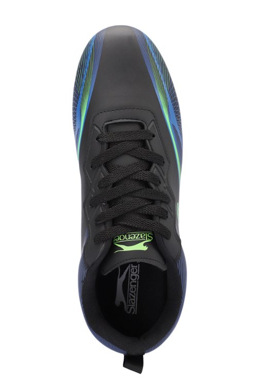 Slazenger MARCELL KRP Futbol Erkek Halı Saha Ayakkabı Siyah / Yeşil