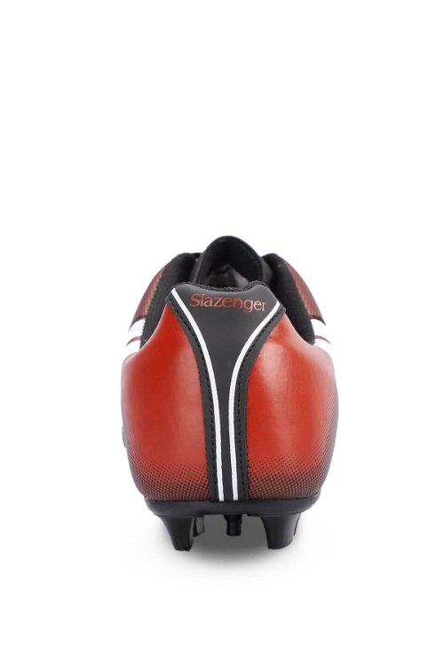 MARK KRP Futbol Erkek Çocuk Krampon Ayakkabı Siyah / Beyaz / Kırmızı