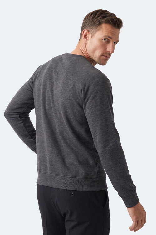 Slazenger MARLON I Erkek Antrasit Sweatshırt