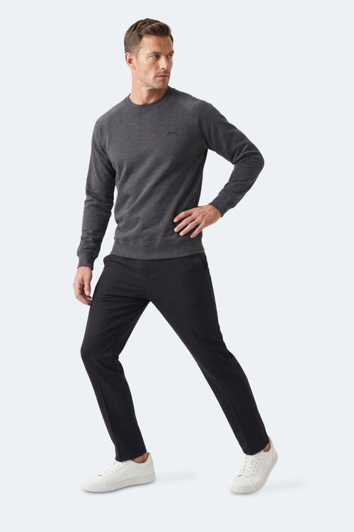 Slazenger MARLON I Erkek Antrasit Sweatshırt