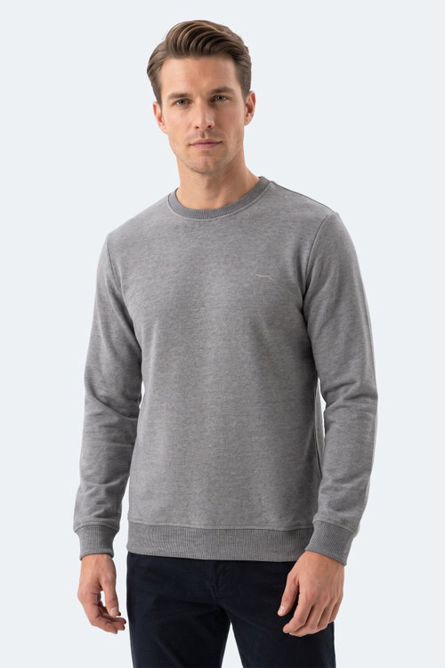 Slazenger MARLON I Erkek Koyu Gri Sweatshırt