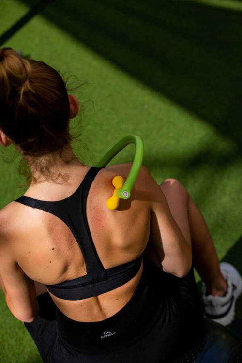 Slazenger Masaj Kancası Unisex Yeşil / Sarı Pilates Aksesuarları