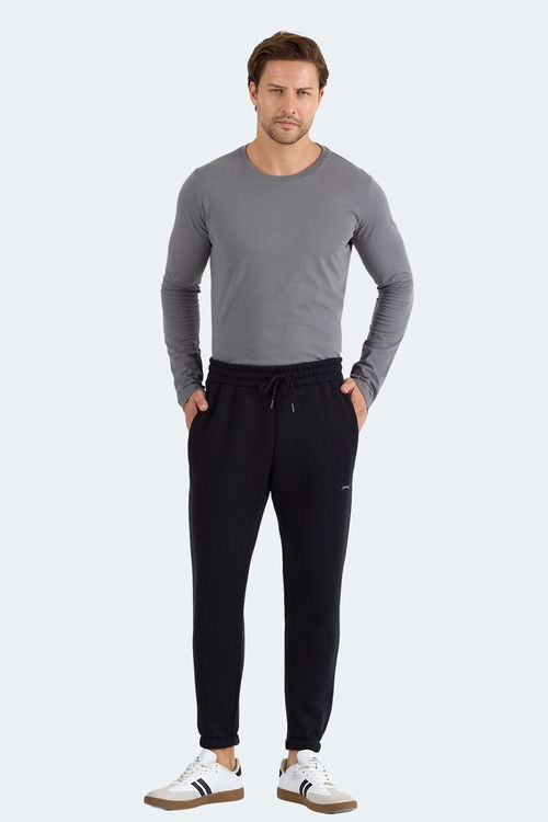 Slazenger MASKED I Erkek Siyah Eşofman Altı