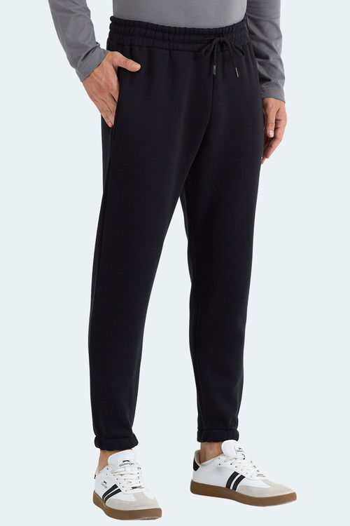 Slazenger MASKED I Erkek Siyah Eşofman Altı