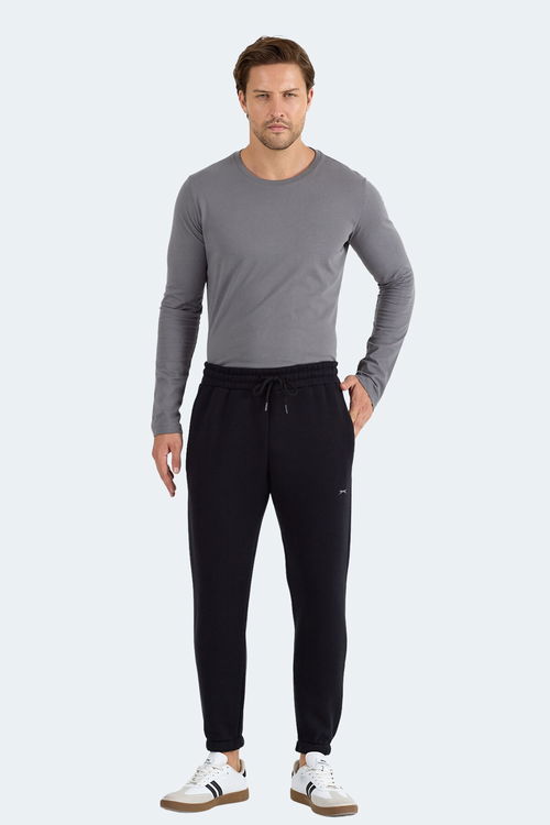 Slazenger MASKED I Erkek Siyah Eşofman Altı