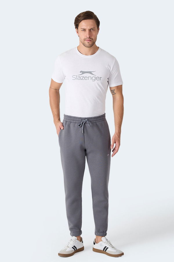 Slazenger MASKED I Erkek Gri Eşofman Altı
