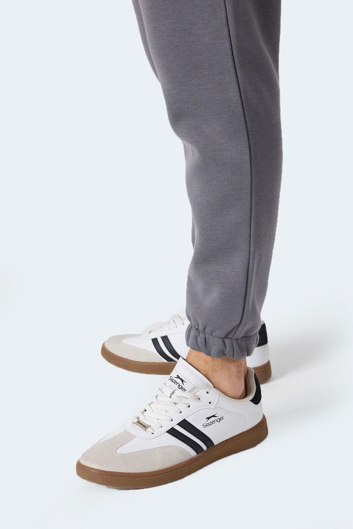 Slazenger MASKED I Erkek Gri Eşofman Altı - Thumbnail