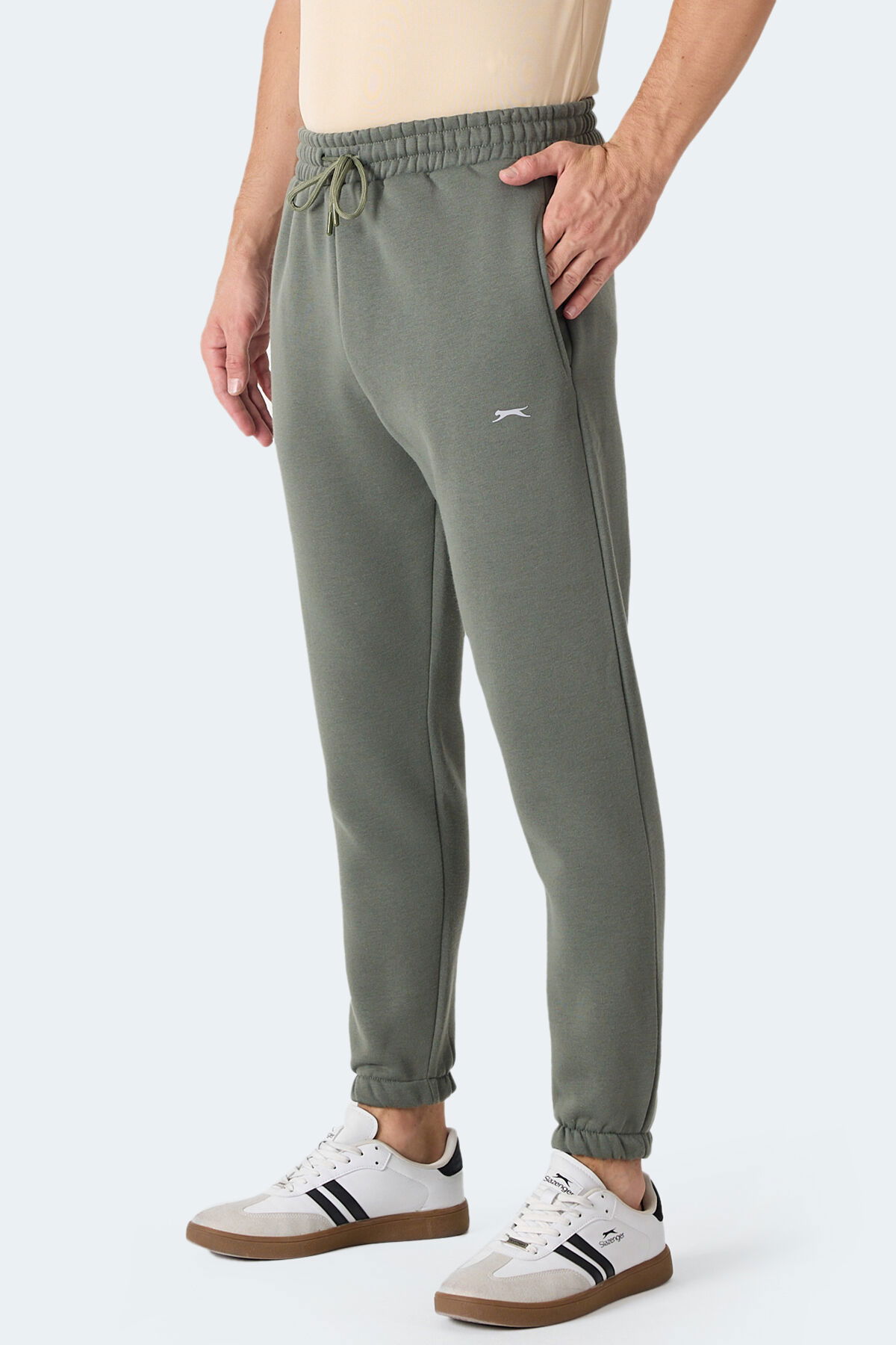 Slazenger MASKED I Erkek Haki Eşofman Altı - Thumbnail