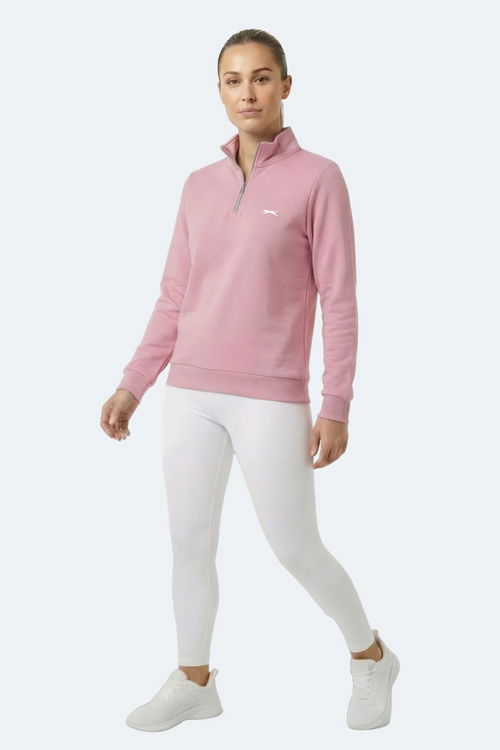 Slazenger MAXIS I Kadın Gül Sweatshırt