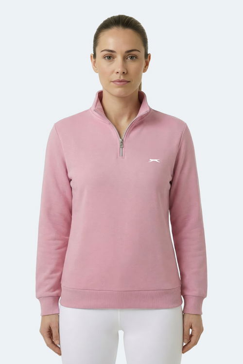 Slazenger MAXIS I Kadın Gül Sweatshırt