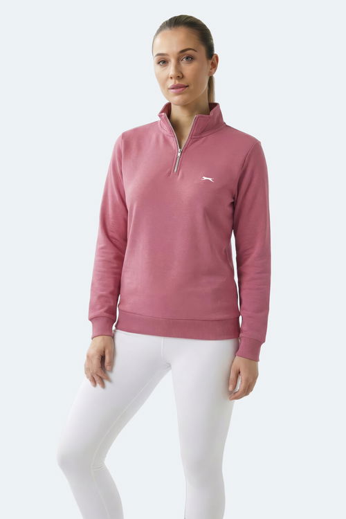 Slazenger MAXIS I Kadın Pembe Sweatshırt