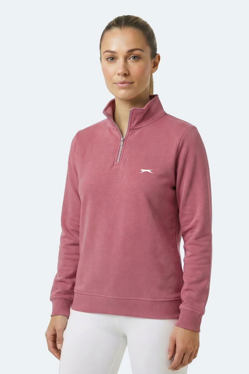 Slazenger MAXIS I Kadın Pembe Sweatshırt