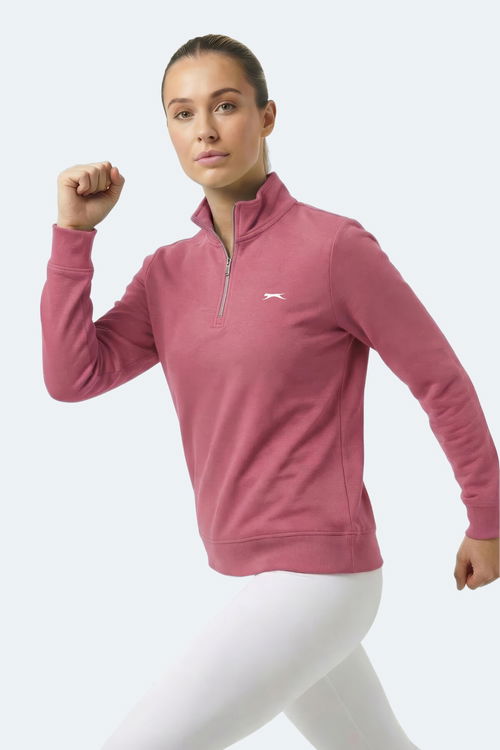 Slazenger MAXIS I Kadın Pembe Sweatshırt