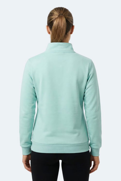 Slazenger MAXIS I Kadın Turkuaz Sweatshırt