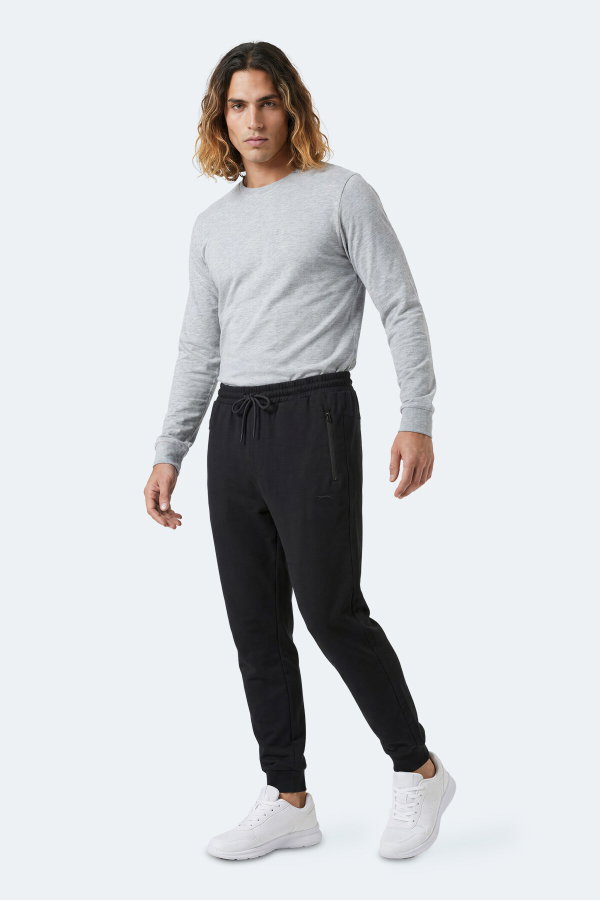 Slazenger MAYSON I Erkek Siyah Eşofman Altı