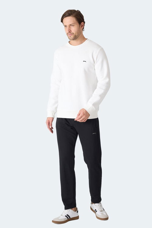 Slazenger MEGAR I Erkek Ekru Sweatshirt