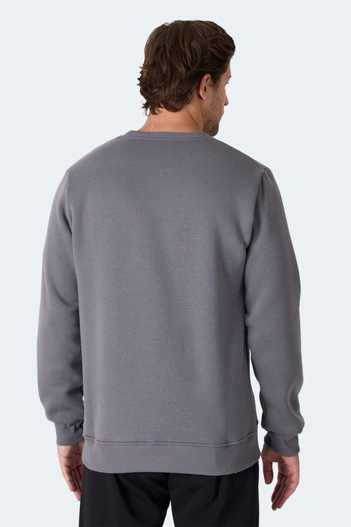 Slazenger MEGAR I Erkek Gri Sweatshirt