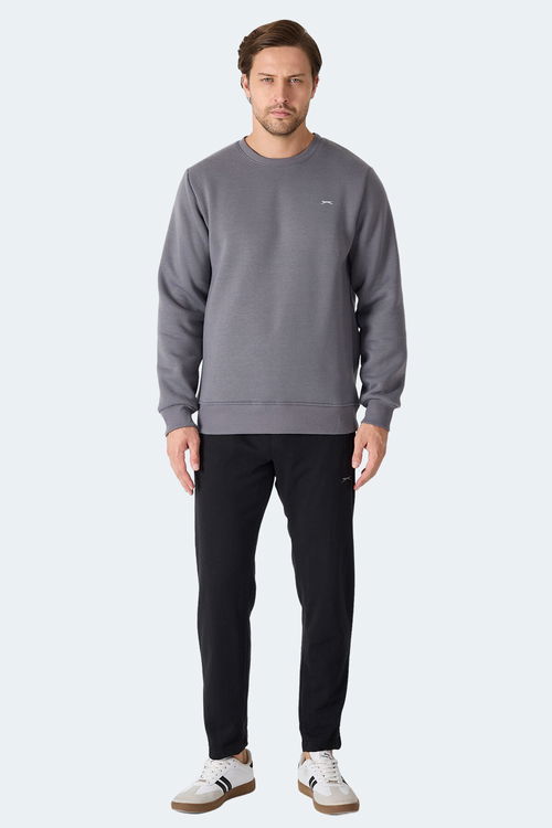 Slazenger MEGAR I Erkek Gri Sweatshirt
