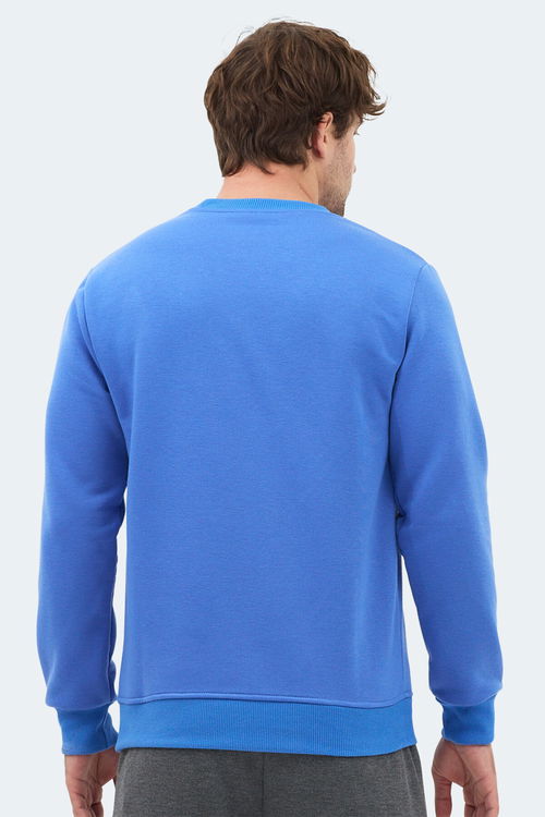 Slazenger MEGAR I Erkek Indigo Sweatshırt