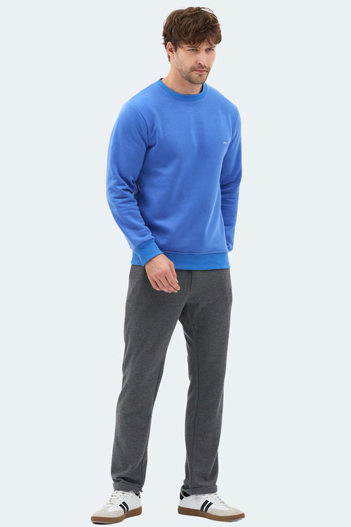 Slazenger MEGAR I Erkek Indigo Sweatshırt