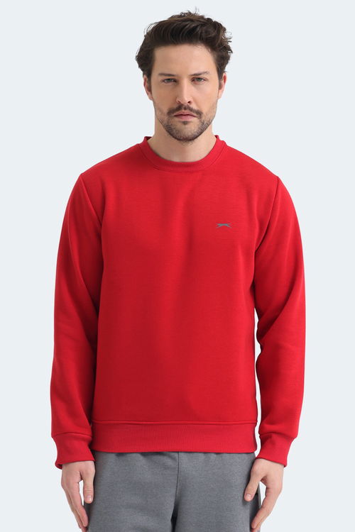 Slazenger MEGAR I Erkek Kırmızı Sweatshırt