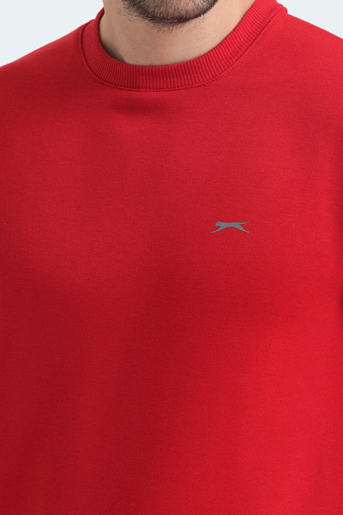 Slazenger MEGAR I Erkek Kırmızı Sweatshırt