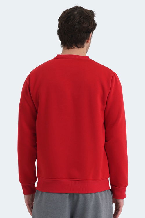 Slazenger MEGAR I Erkek Kırmızı Sweatshırt