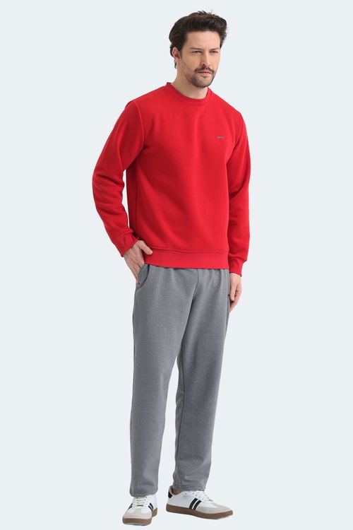 Slazenger MEGAR I Erkek Kırmızı Sweatshırt