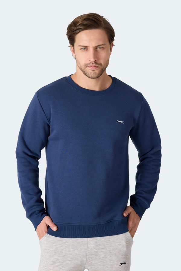 Slazenger MEGAR I Erkek Lacivert Sweatshirt