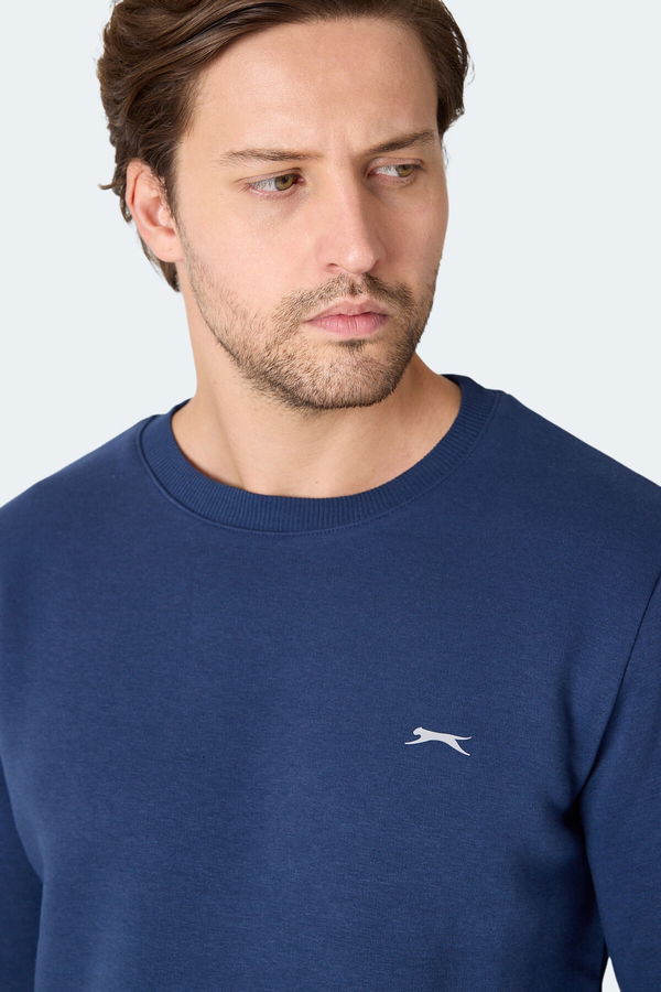 Slazenger MEGAR I Erkek Lacivert Sweatshirt