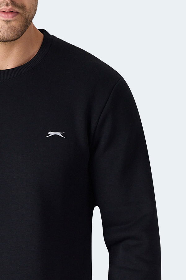 Slazenger MEGAR I Erkek Siyah Sweatshirt