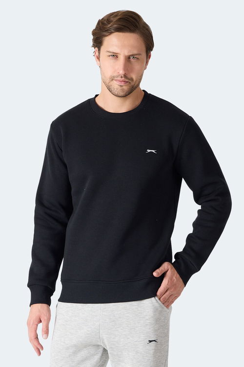 Slazenger MEGAR I Erkek Siyah Sweatshirt