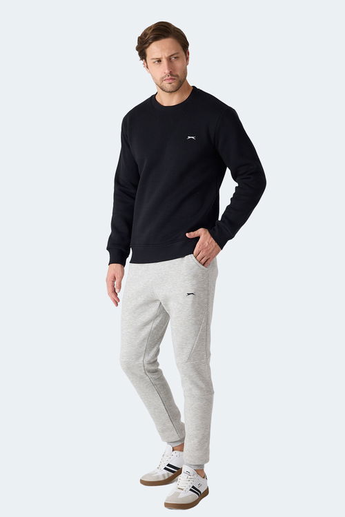 Slazenger MEGAR I Erkek Siyah Sweatshirt