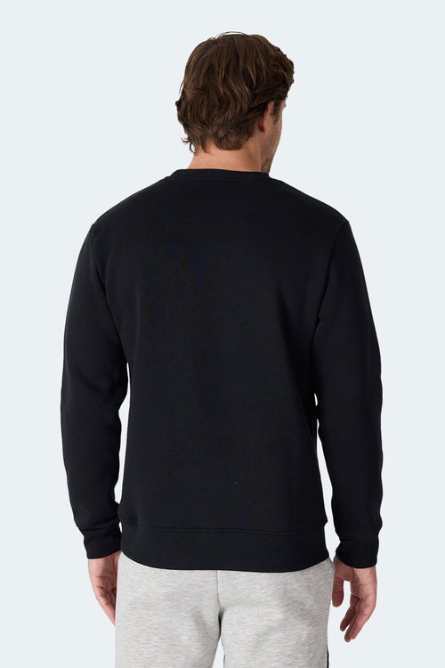 Slazenger MEGAR I Erkek Siyah Sweatshirt