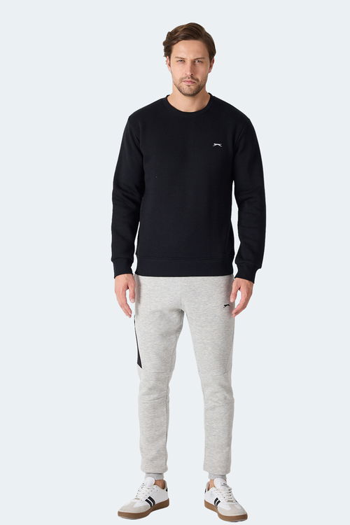 Slazenger MEGAR I Erkek Siyah Sweatshirt