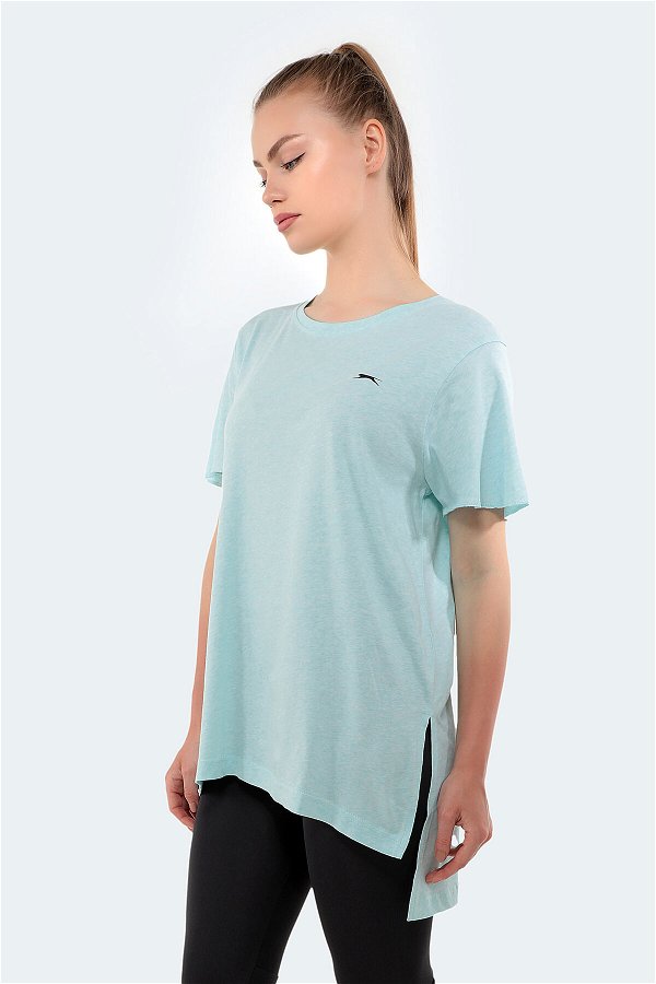Slazenger MERILYN Kadın Kısa Kol T-Shirt Yeşil