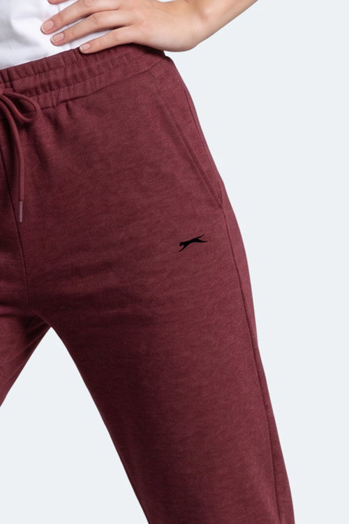 Slazenger MERYA I Kadın Bordo Eşofman Altı
