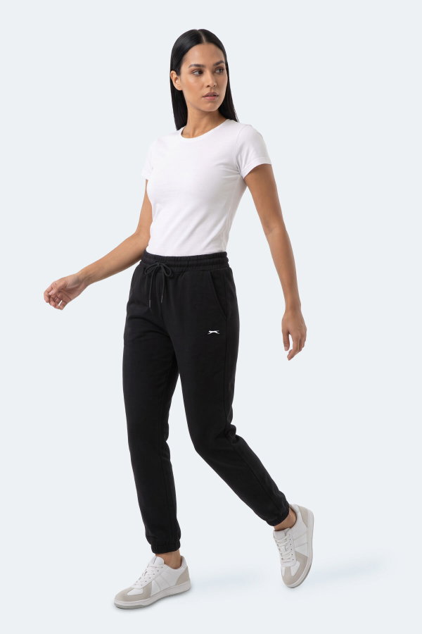Slazenger MERYA I Kadın Siyah Eşofman Altı