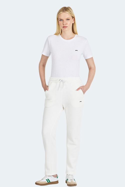 Slazenger MIDNIGHT I Kadın Ekru Eşofman Altı