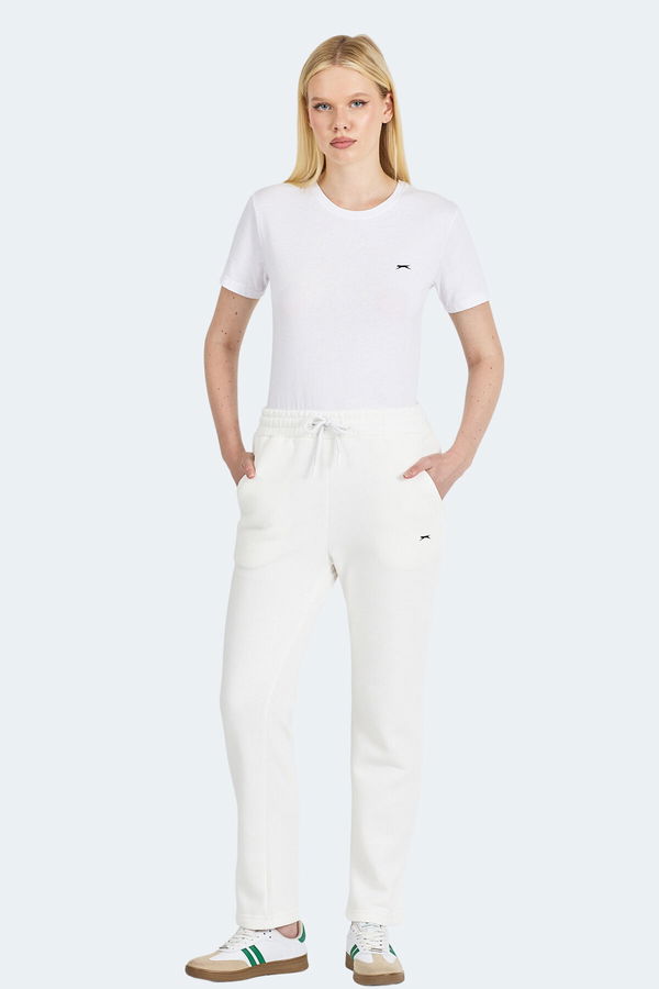 Slazenger MIDNIGHT I Kadın Eşofman Altı Ekru